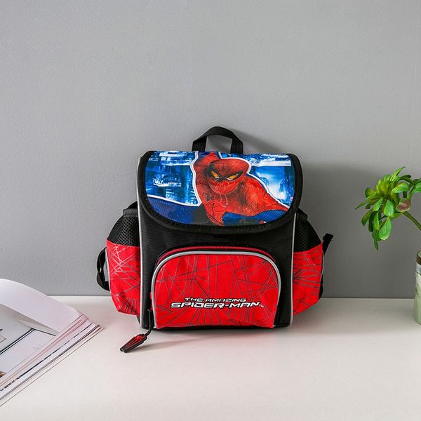 

6hkjb lego ninja spider-man children's schoolbag waterproof spine multi-functional student lego ninja spider-man children's school