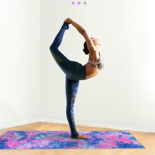 

perfect yoga mat super soft sweat absorbent non-slip bikram yoga blanket gymnastic sport health lose weight fitness