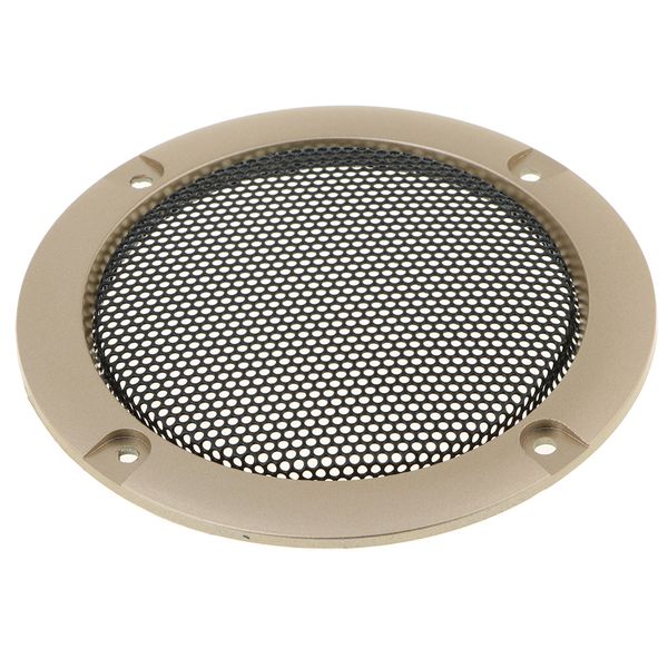

3 inch audio speaker cover decorative circle metal mesh grille