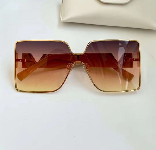 

oversize sunglasses gold pink shaded 4093 fashion women square oversized big frame sunglasses sun glasses with box, White;black