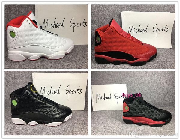 

classic 13 13s basketball shoes play bred he got game chicago dmp black cat history of flight barons grey toe michael sports