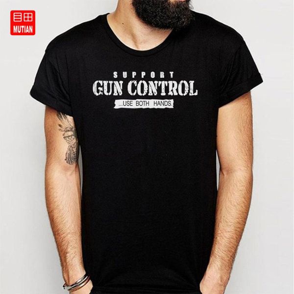 

control use both hands t shirt, White;black