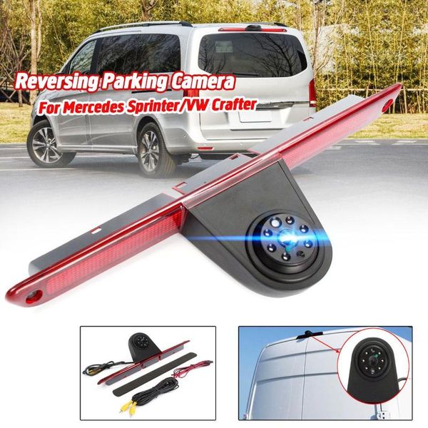 

led 3rd brake light rear view camera waterproof ir night vision parking reverse camera for sprinter vw crafter car