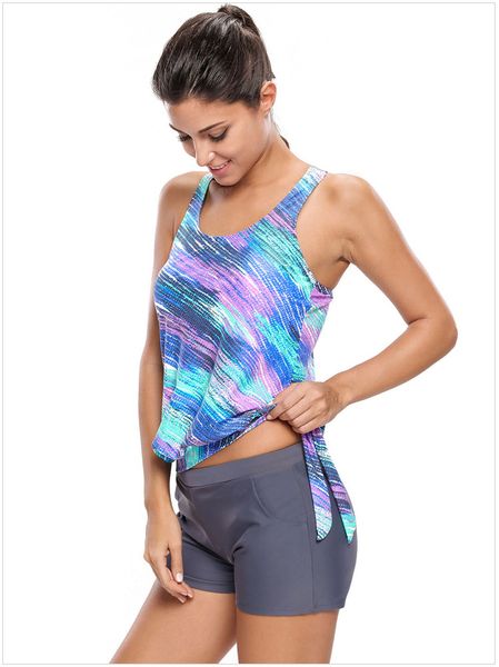 

dhl for pajamas tiedye for mujer pigiama da donna per girocollo tye dye short purple light tie dye tank blue nice garden2010, Blue;gray