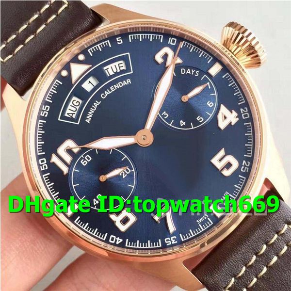 

Часы ZF Luxury 46mm 502701 Годовой календарь с календарем 18K Rosegold "Le Petit Prince" Синий циферблат