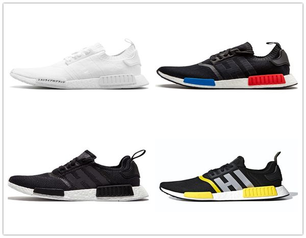 

nmd r1 runner atmos бред кроссовки nbhd primeknit tri-color og классический мужчины женщины япония тройной черный белый thunder nmds спортив