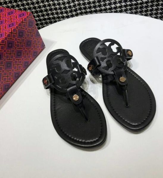 

New fa hion women 039 flat ca ual andal 2019 leather beach hoe ladie flip flop lipper good quality woman peep toe andal