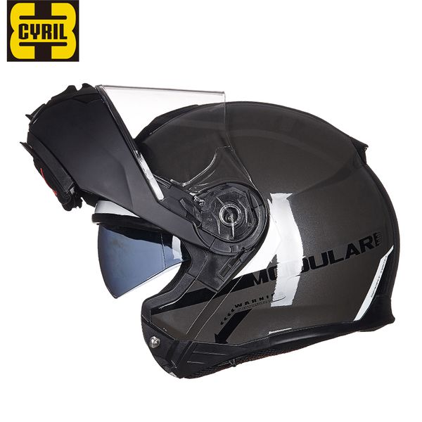 

motorcycle flip up helmet double lenses removable lining racing helmet casco capacete casque moto ece dot approved
