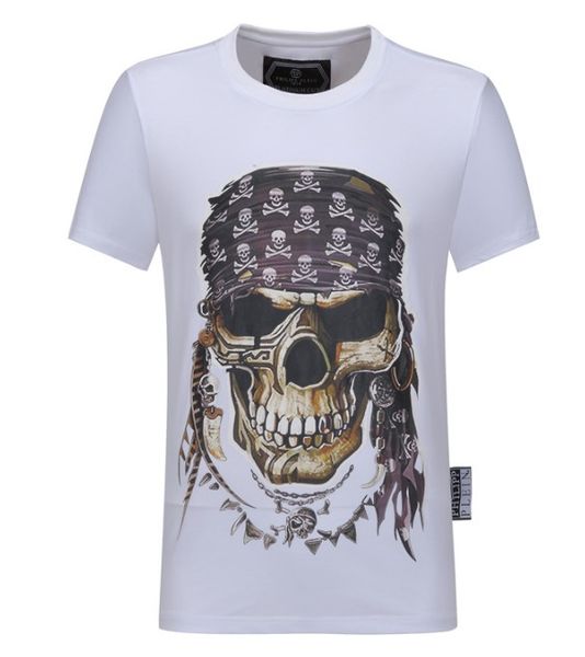

spring 2019 round neck t-shirt, pure cotton t-shirt, high grade printed round neck t-shirt.-l2, White;black