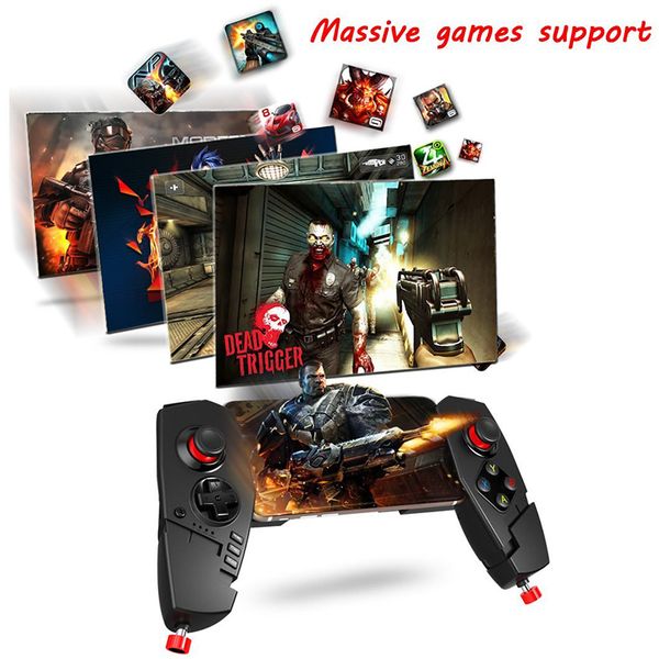 

Whosesale IPEGA PG - 9055 Red Spider Wireless Bluetooth Gamepad Telescopic Game Controller Gaming Joystick For Android IOS Tablet PC