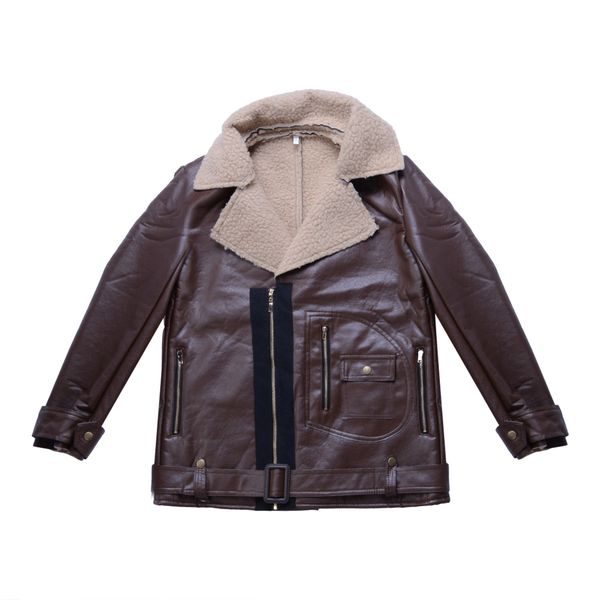 

новая теплая мода мужская шерстяное пальто зима тренч кожаное пальто и пиджаки пальто куртка завод бесплатная доставка, Black