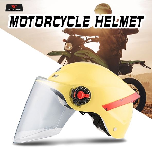 

мотоциклетный шлем мотокросс мото open face half face helmet защита механизм anti-uv очки безопасности шлема мотоцикла capacete