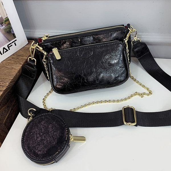 

2019 new multi-functional pocket luxury women handbags designer pu leather fashion brand small purse ladies shoulder bag