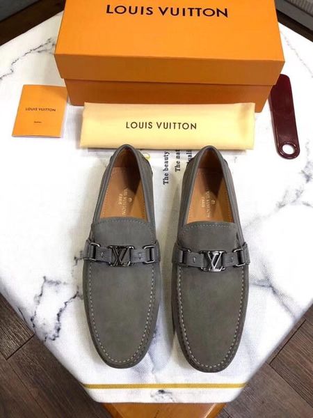 

2020 luxury brands men shoes england trend leisure leather shoes breathable for male footwear loafers men flats big size 2019 new yecq3, Black