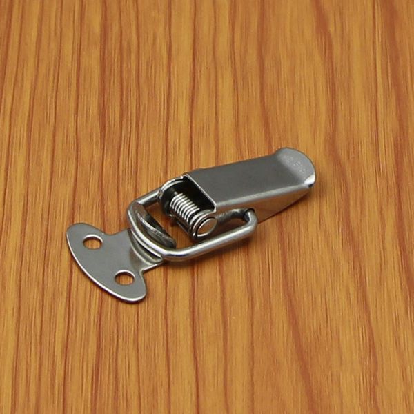 6pcs Spring Loaded Suitcase Tool Box Locking Toggle Latch Hasp