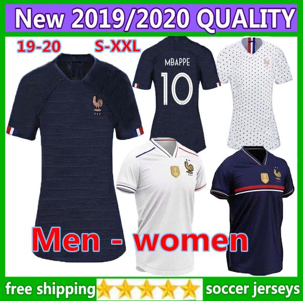 Acheter Champion De La Coupe Du Monde 2019 2 étoiles Maillots De Football Mbappe Griezmann 19 20 De 1612 Du Haohao201718 Dhgatecom