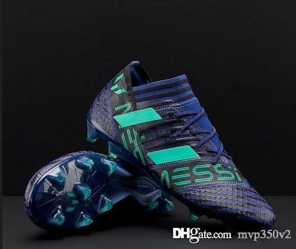 

2019 Месси Высочайшее Качество Nemeziz 17+ 360 Agility FG Футбольные Бутсы Мужчин Твердая Земл