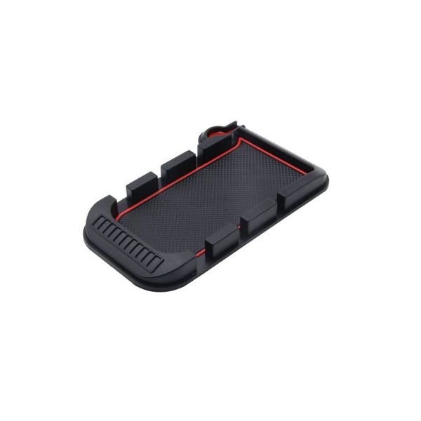

universal 3 card slot car dashboard anti slip mat non-slip pad for key cell phone smart mobile phone gps holders