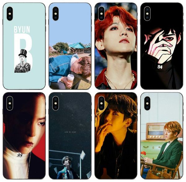 

tongtrade] exo baekhyun bands case for iphone 11 pro max x xr xs 8 7 6s 5s plus samsung a5 s10 honor 7c pro motorola moto g6 brand new case