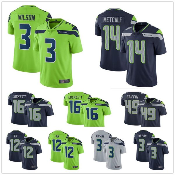 

Men 039 3 ru ell wil on eahawk jer ey eattle 14 dk metcalf 49 haquem griffin 16 tyler lockett 12 fan women youth kid football jer, White;yellow