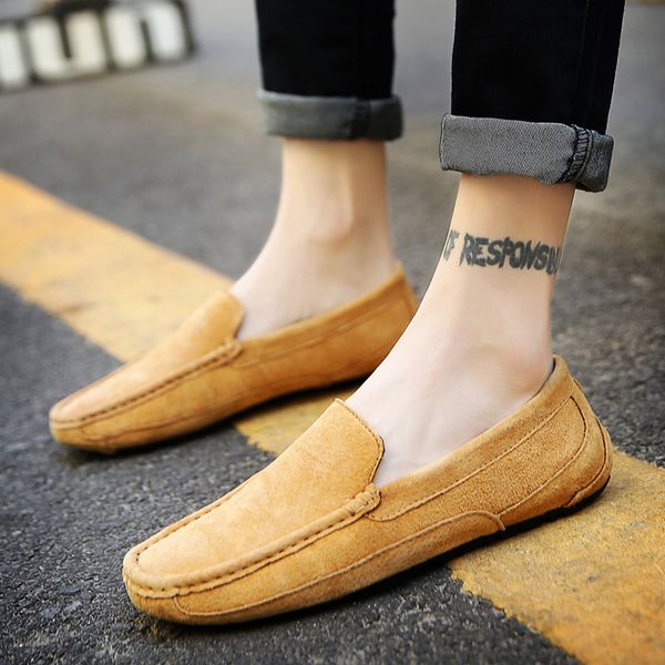 

2019 tenis masculino air shoes men casual sneakers loafers scarpe sapatos zapatos para mocassim footwear buty genuine leather, Black