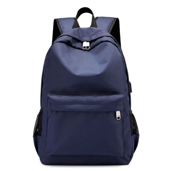 

students backpack usb charging casual large capacity boys girls shoulder bag