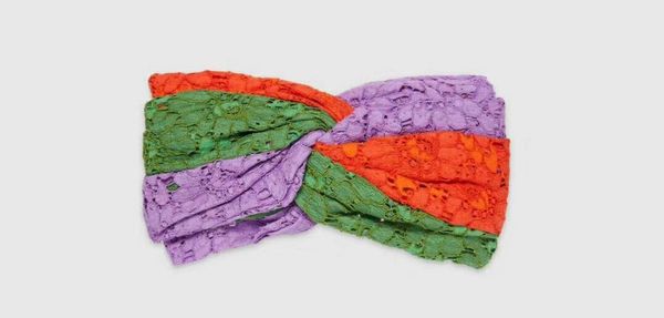 

2019 новый роскошный дизайнер кружева повязка на голову женщины эластичные ленты для волос ретро тюрбан мода девушки головные уборы подарки, Silver