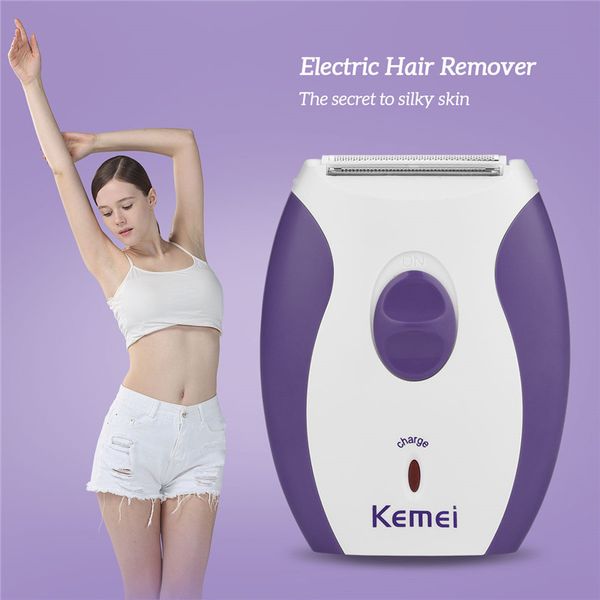 

kemei depilatory women epilator electric shaver bikini shaving razor hair removal trimmer face body underarm leg arm depilation