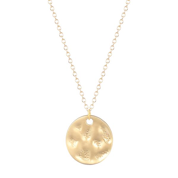 

fashion long chain pendant necklaces jewelry coin round circle necklace gold silver color link necklace