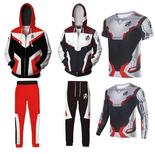 

Avenger endgame quantum realm weat hirt jacket advanced tech hoodie co play co tume 2019 new uperhero iron man hoodie uit
