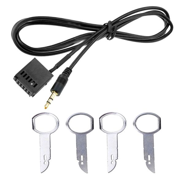 

auto vehicle aux cable module adapter connector for ford focus