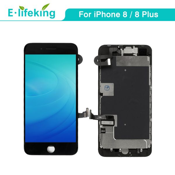 

complete lcd for iphone 8 8 plus display with 3d touch screen digitizer full assembly replacement with front camera parts high quality