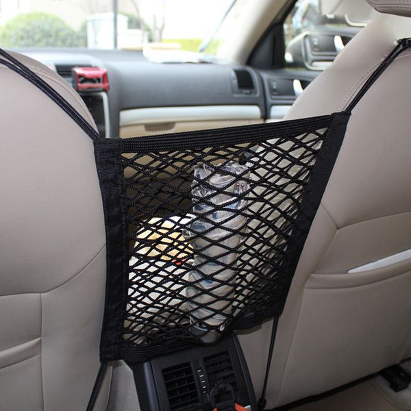 

franchise car rear seat organizer universal car seat room storage set mobile phone net bag high-strength polypropylene bag