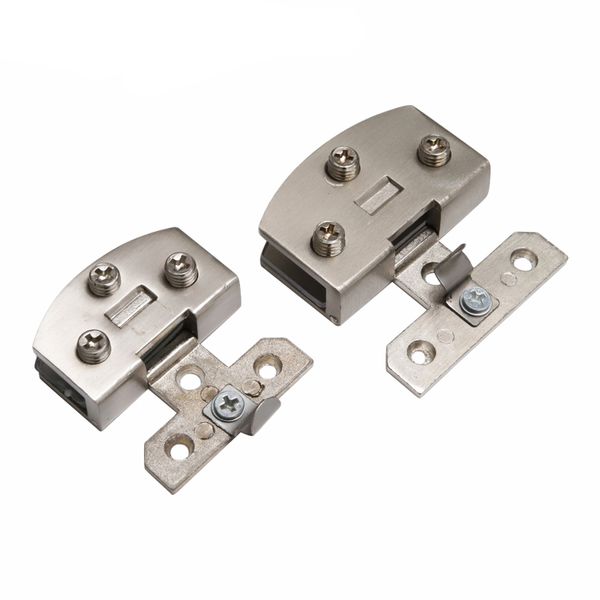 2019 Zinc Alloy Glass Hinge Fit 5 8mm Thickness Display Cabinet