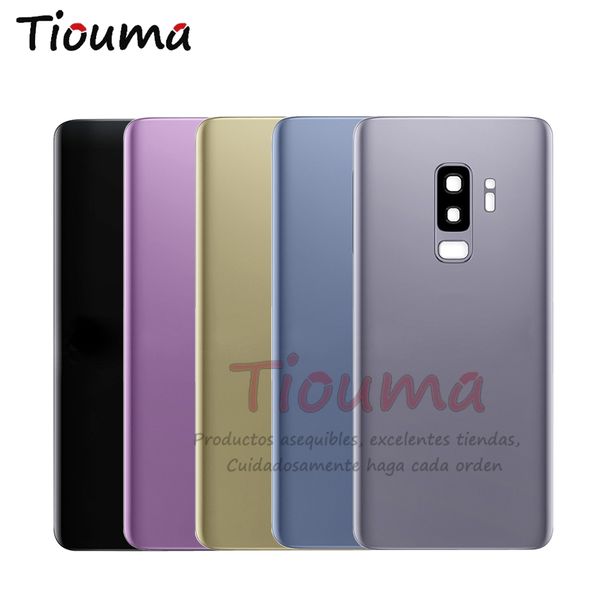 

Для SAMSUNG Галактики С9 плюс G965F задняя часть аккумулятор крышка дверь заднего стекл