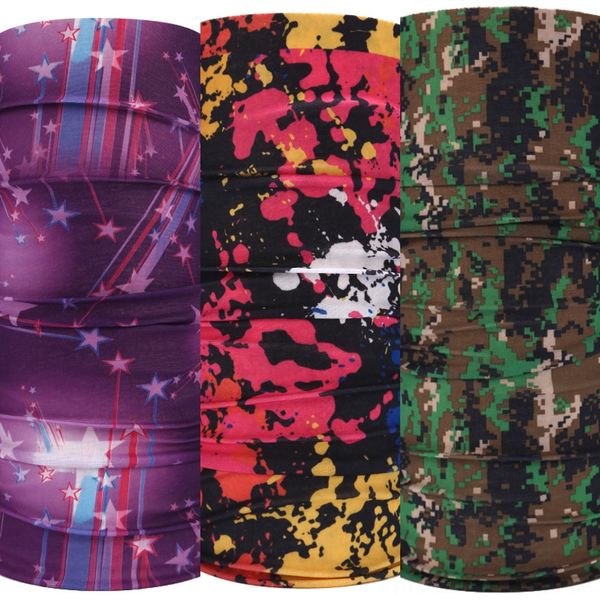 

ztwcg 2020 fashion hipdesign cashew flower triangle bandana scarf magic street skateboard face mask neck scarf bicycle scarf mask hop, Black