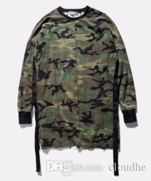 

оптовая с длинным рукавом футболка джастин бибер уличной одежды футболка kanye west маскировка хип-хоп хабар скейтборды футболки, Black;red