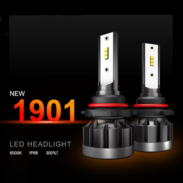 

ecahayaku 2pcs h1 h4 h7 led headlight h11 hb3 9005 hb4 9006 led headlights 40w 4000lm car styling light bulbs automobiles headlight lamp