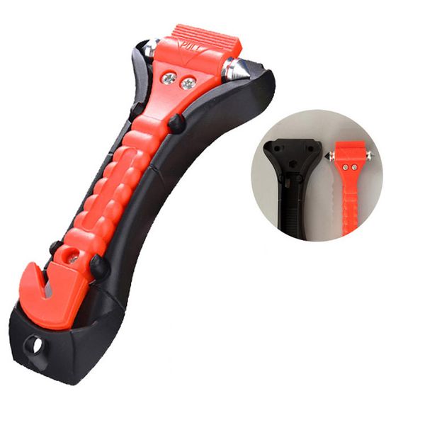 

mini car safety hammer life saving escape emergency hammer seat belt cutter window glass breaker car rescue tool dropshipping