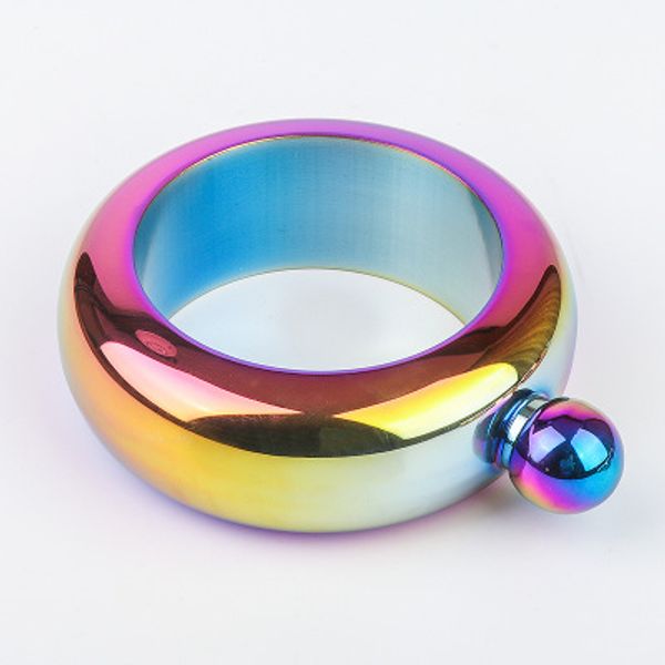 

браслет bangle flask 304 нержавеющая сталь 3.5 унции hip flask портативный ликер пиво виски водка партия открытый