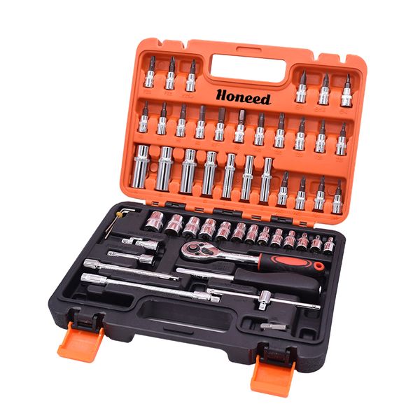 

honeed двойного назначения гаечный ключ пластиковая рамка открытого сливы ключ храповика 6-кусок набор инструментов