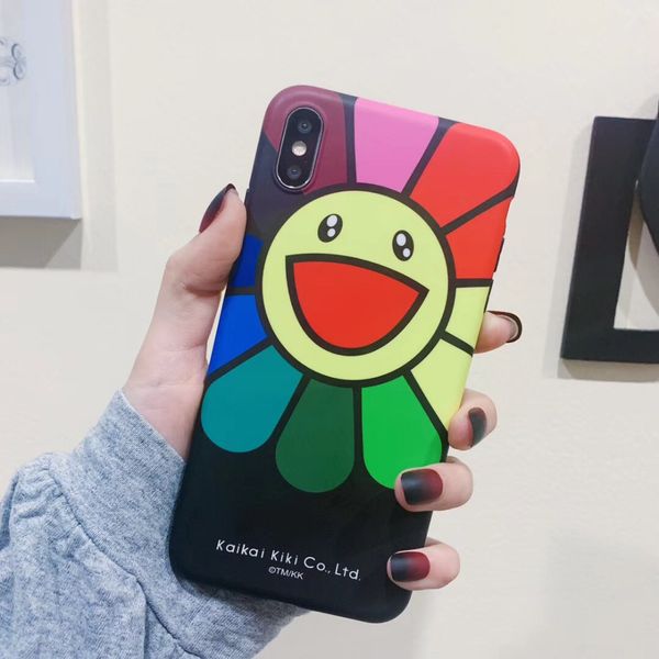 

Mytoto japanese kaikai Trend label Sun flower Модный мягкий чехол для мобильного телефона для iphone 6 6s 7