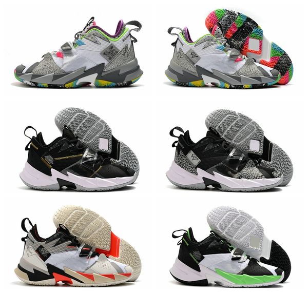 

2020 designer russell westbrook why not zer0.3 basketball shoes 3s iii wolf grey green men fashion sports sneakers size us 40-46