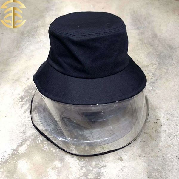 

prevent droplets caps protection anti-fog hat sun hat mask removable windproof fashion fisherman's cap