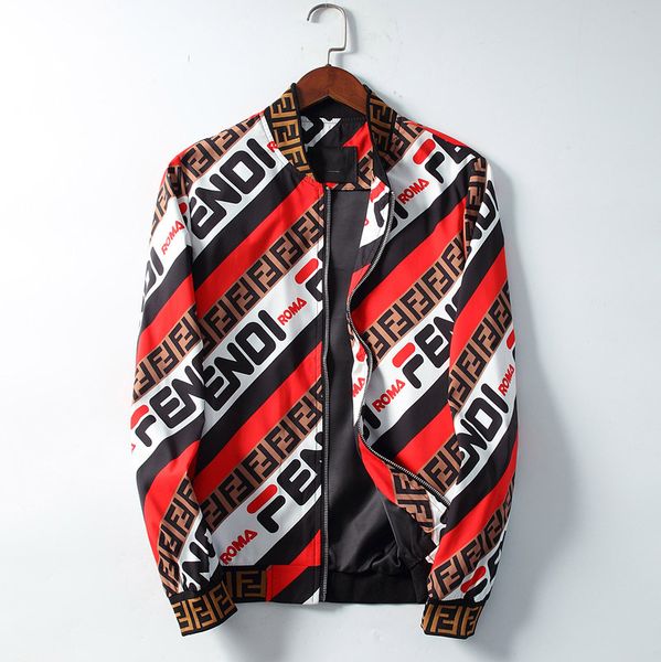 

2019 2020 crime sports coat jackets windbreaker fashion slim men printed conventional hoodies, Black;brown