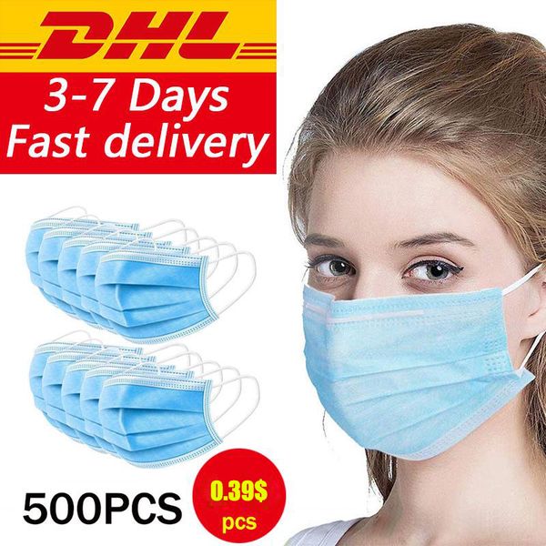 

dhl бесплатная доставка 0.39$ производители точечные одноразовые гражданские маски расплавленные выдувные тканевые маски синие трехслойные у