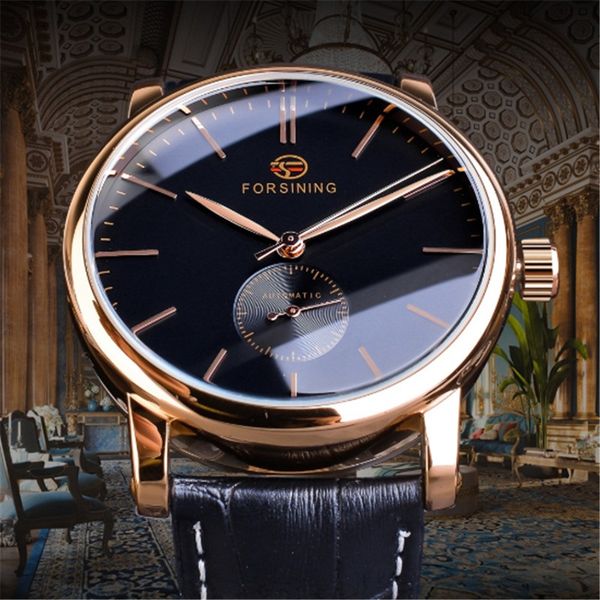 

designer fashion leather men's watch 45mm u1 2813 black steel case m116520 mechanical automatic movement men's watch waterprof men, Slivery;brown