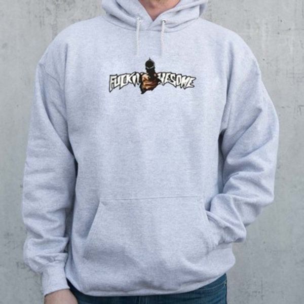 

mens hooded standard sweatshirt winter male fahsion streetwear hoodie european and american skateboard hoodies f*cking awesome letter m-2xl, Black