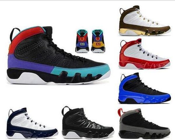 

gym red dream it do it 9 9s mens basketball shoes anthracite the spirit bred space jam unc athletics sports sneakers 7-13