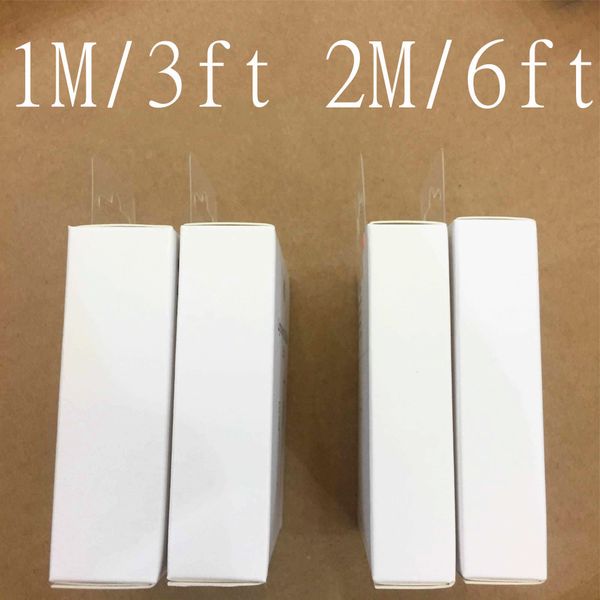 

100шт / Много 6 поколений OEM высокого качества 1м 3 фута 2M 6ft данных USB кабель для заряд